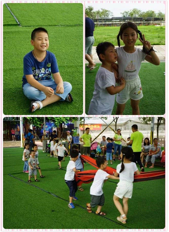 大汗淋漓的臉上，是比夏日的陽光還要燦爛的笑容