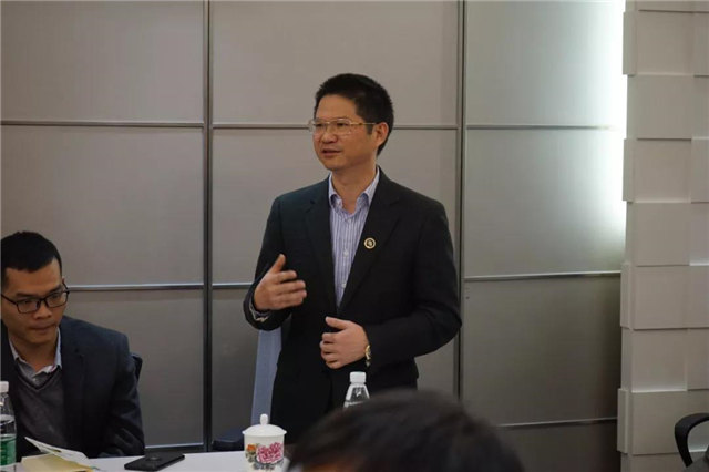 南部地區(qū)不飽和樹脂生產企業(yè)座談會在廣東博皓圓滿舉行，廣東博皓董事長賴厚平先生作了發(fā)言